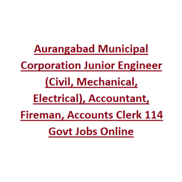 Aurangabad municipal corporation 